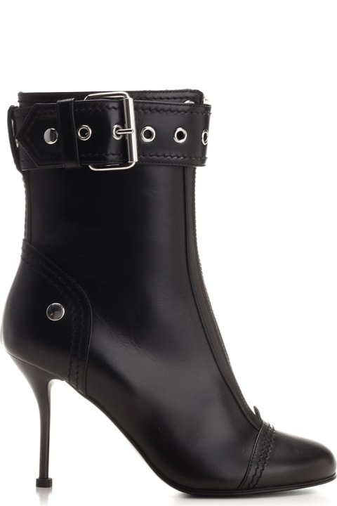 Fashion for Women Alexander McQueen Leather Ankle Boots