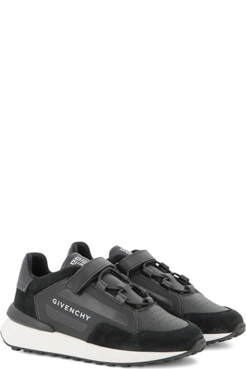 Homeware Givenchy Givenchy Kids Sneakers With Suede Inserts