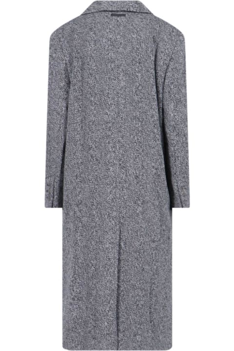 Calvin Klein for Women Calvin Klein Single-breasted Maxi Coat