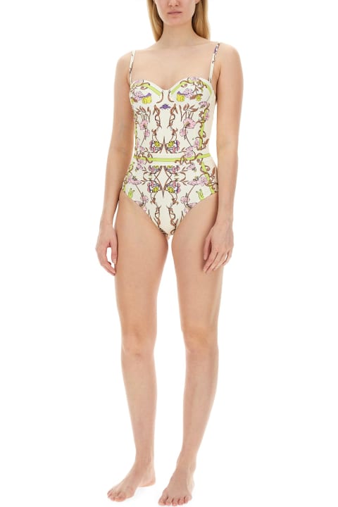 Tory Burch for Women Tory Burch One Piece Swimsuit With Print