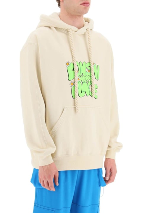 Homeware Bonsai Slogan-printed Drawstring Hoodie