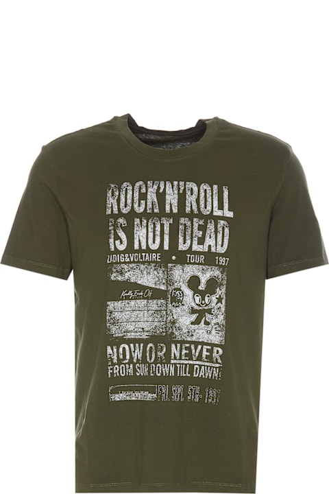 Zadig & Voltaire Clothing for Men Zadig & Voltaire Tommy Hc Concert T-shirt