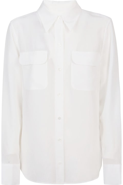 Equipment Clothing for Women Equipment Shirts White