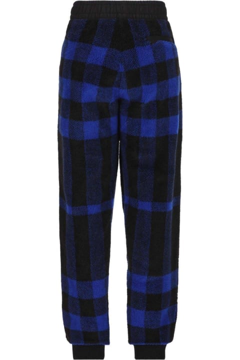Fleeces & Tracksuits for Men Burberry Checked Elasticated-waist Jogging Pants