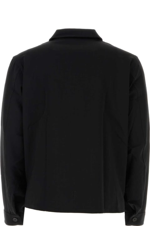 Homeware Givenchy Black Wool Blend Shirt