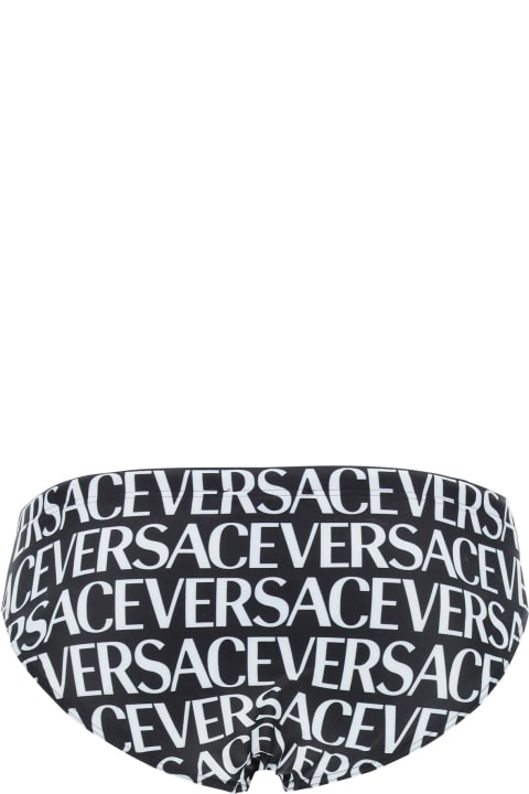 Versace Swimwear for Men Versace Versace Allover Swim Briefs