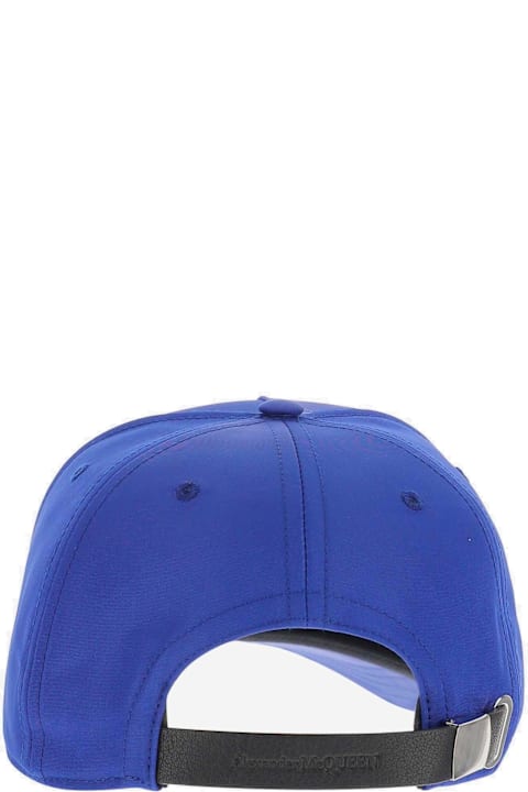 Hats Sale for Men Alexander McQueen Logo Printed Baseball Cap