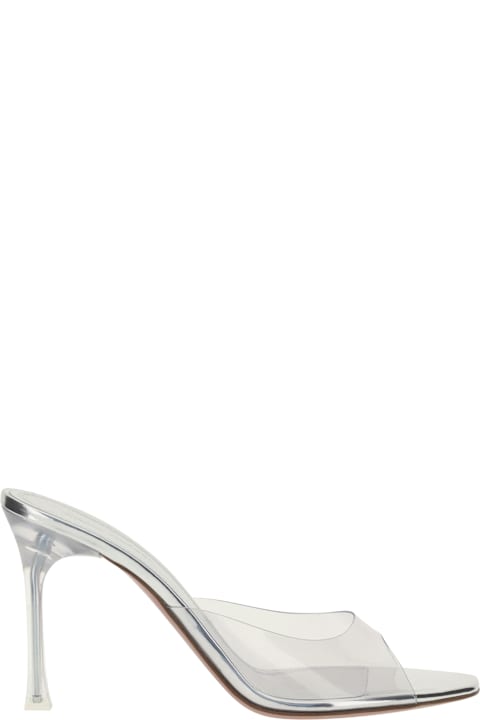 Amina Muaddi for Women Amina Muaddi Alexa Glass Sandals