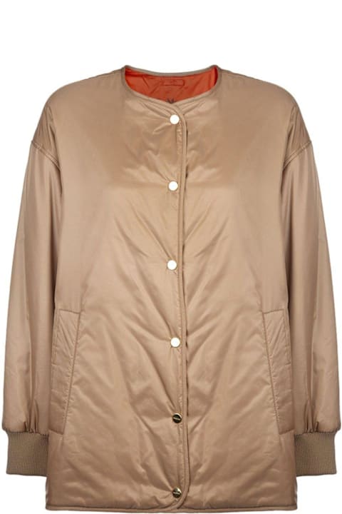 أدوات منزلية 'S Max Mara Max Mara The Cube Button-up Crewneck Reversible Jacket