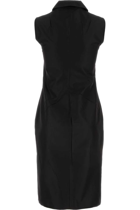 Fashion for Women Prada Black Faille Dress