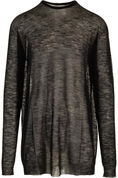 Rick Owens Sweaters for Men Rick Owens Long Sweater