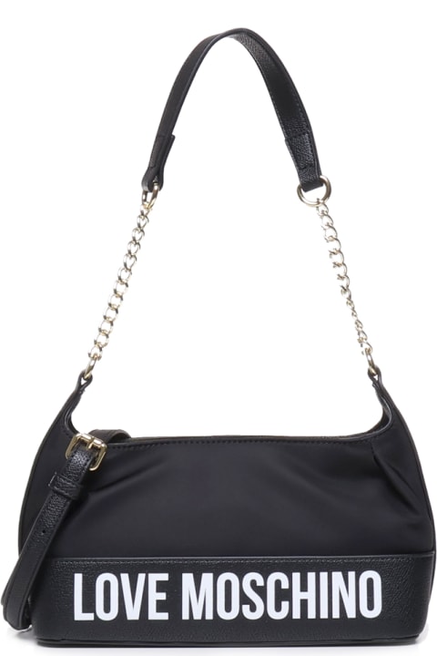 Fashion for Women Love Moschino Love Shoulder Bag In Eco-leather