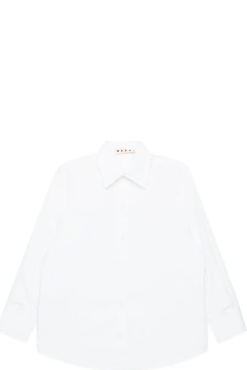 ガールズ Marniのシャツ Marni Marni Shirts White