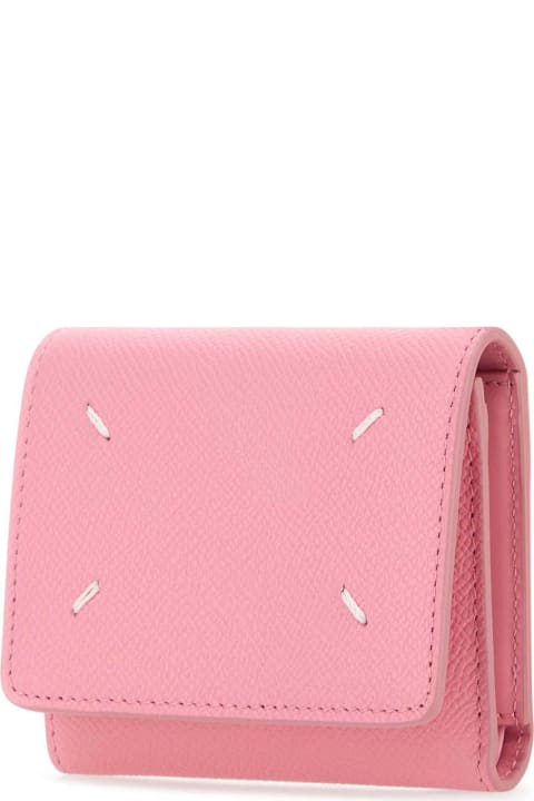 Maison Margiela Wallets for Women Maison Margiela Pink Leather Wallet