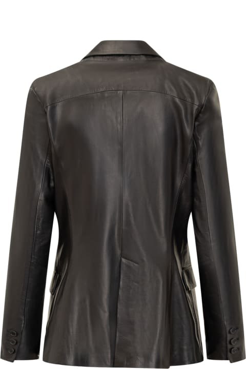 ウィメンズ Giocastaのコート＆ジャケット Giocasta Leather Jacket