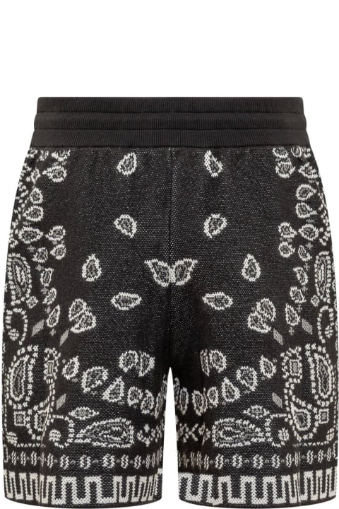 Alanui Pants for Men Alanui Bandana-pattern Drawstring Shorts