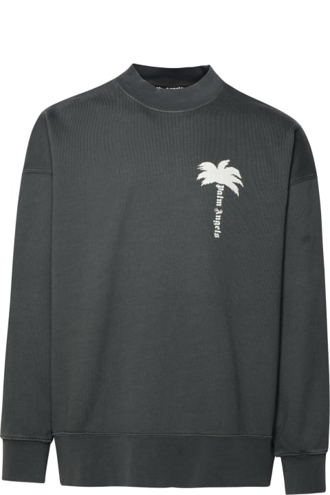 Palm Angels Fleeces & Tracksuits for Men Palm Angels Sweatshirt With The Palm Logo