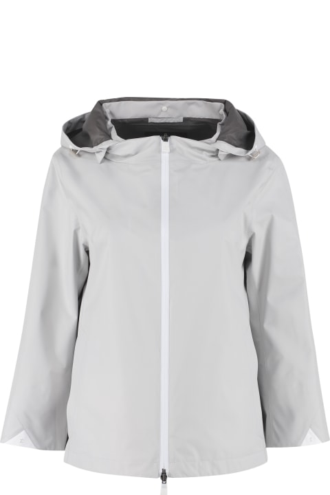 Homeware Herno Technical Fabric Hooded Jacket