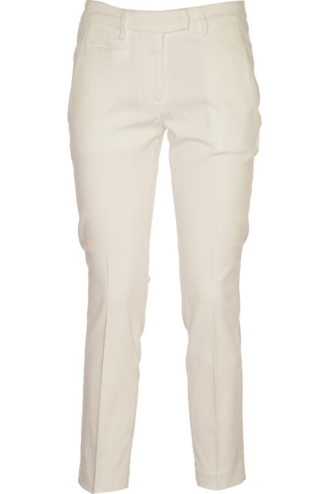 Dondup Pants & Shorts for Women Dondup Button Fitted Trousers