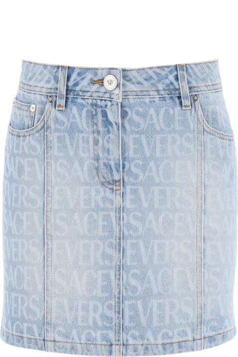 ウィメンズ新着アイテム Versace 'versace Allover' Skirt
