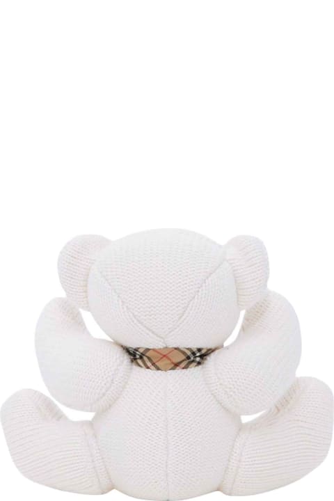 Fashion for Baby Boys Burberry Ivory Bear Baby Unisex