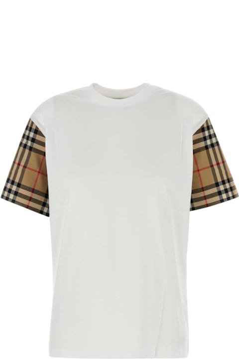 Homeware Burberry Check Archive Sleeve T-shirt