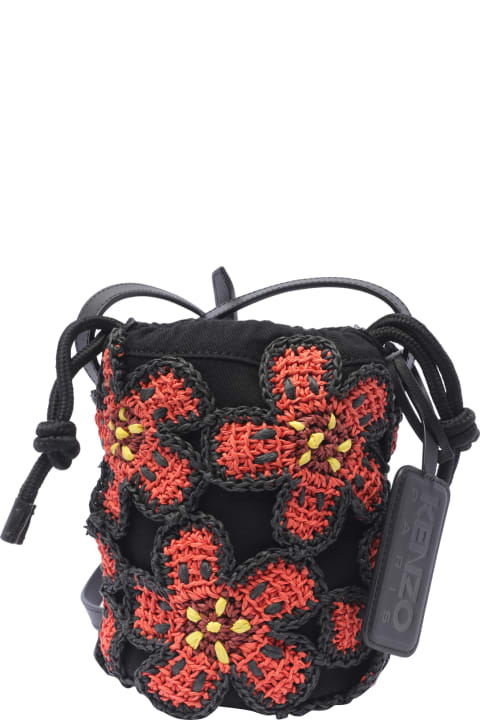 Kenzo for Women Kenzo Floral Patterned Bucket Bag