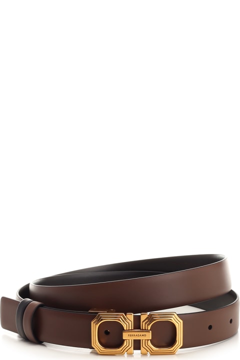 Ferragamo Belts for Women Ferragamo 'gancini' Buckle Belt