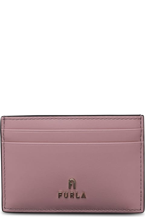 Furla for Women Furla Pink Leather Cardholder