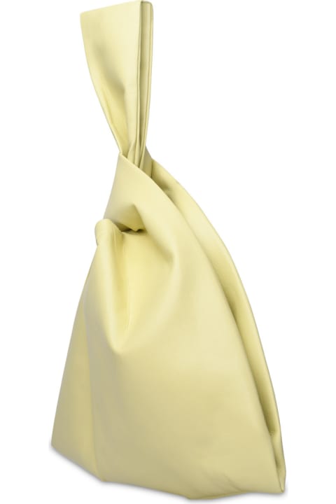 ウィメンズ Nanushkaのトートバッグ Nanushka 'jen' Lime Vegan Leather Bag