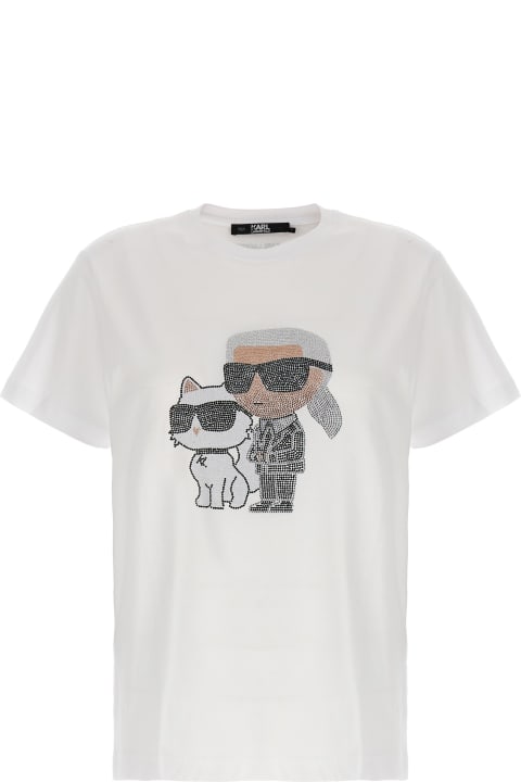 Fashion for Women Karl Lagerfeld 'ikonik 2,0' T-shirt