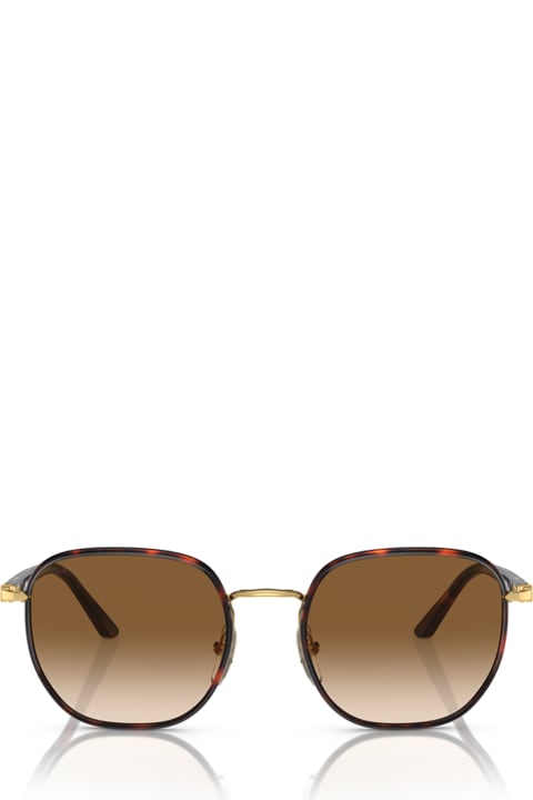 Accessories for Men Persol Po1015sj Gold Havana Sunglasses