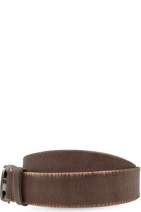 Belts for Men Dsquared2 Logo Buckle Vintage Belt