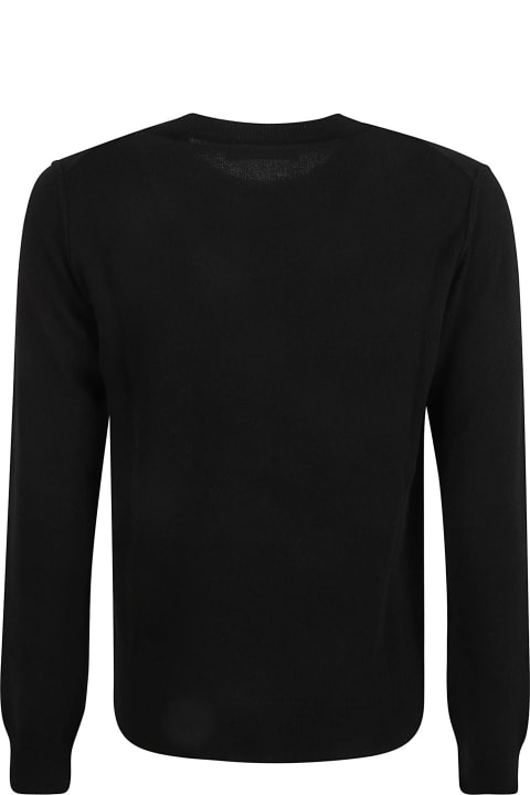 Dolce & Gabbana Clothing for Men Dolce & Gabbana Rib Knit Plain Sweater