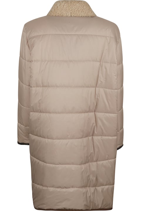 Brunello Cucinelli Padded Buttoned Coat | italist
