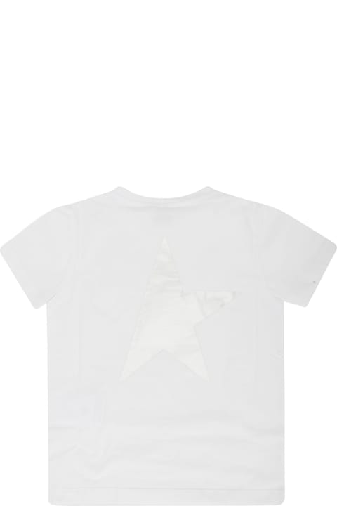 Topwear for Boys Golden Goose Star/ Boy's T-shirt S/s Logo/ Big Star Printed