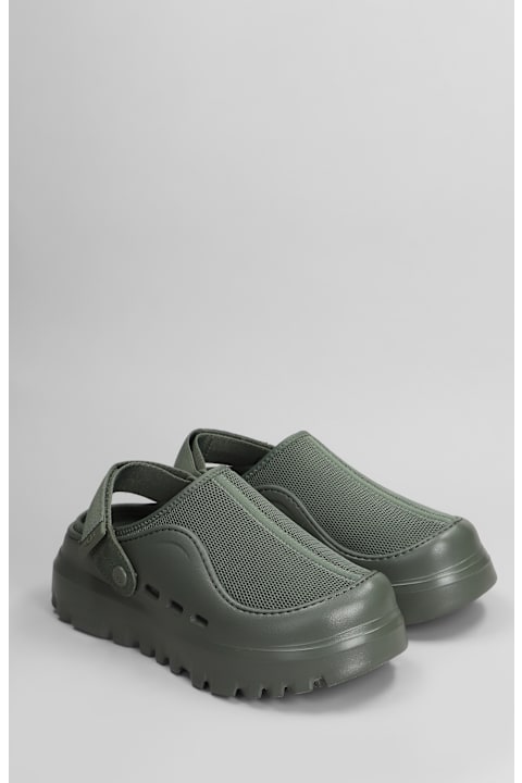 UGG for Kids UGG Peakmod Slipper-mule In Green Rubber/plasic