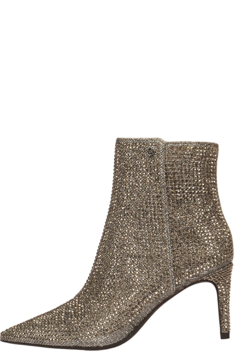 MICHAEL Michael Kors for Women MICHAEL Michael Kors Aline Embellished Heeled Ankle Boots