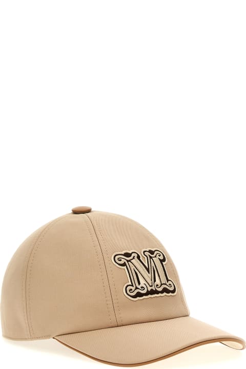 ウィメンズ Max Maraの帽子 Max Mara Logo Embroidery Cap
