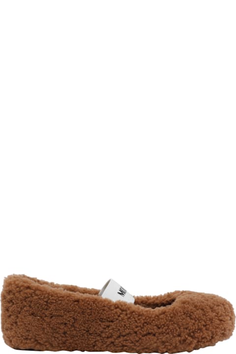 Moon Boot Shearling Flats