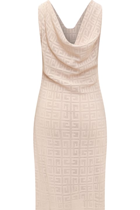 Givenchy for Women Givenchy Draped Dress In Jacquard
