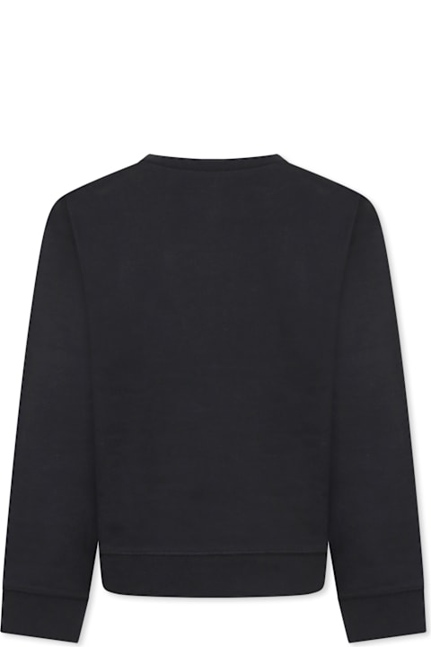 ボーイズ Zadig & Voltaireのニットウェア＆スウェットシャツ Zadig & Voltaire Black Sweatshirt For Kids With Writing