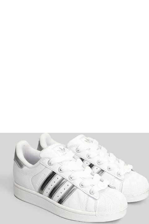 Adidas Superstar Ii Sneakers In White Leather