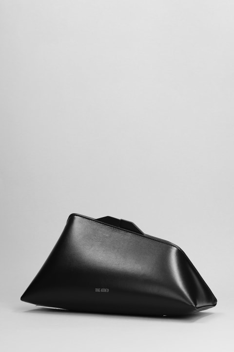 ウィメンズ The Atticoのクラッチバッグ The Attico 8.30 Pm Hand Bag In Black Leather