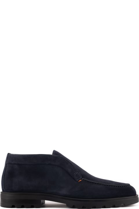 Homeware Santoni Detroit Rock Suede Ankle Boots