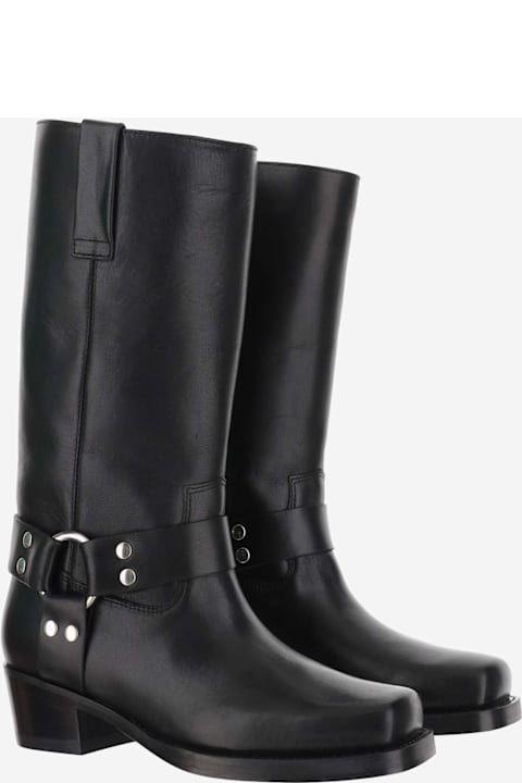 Paris Texas أحذية لـ السيدات Paris Texas Roxy Leather Boot