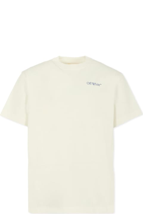 Homeware Off-White White T-shirt For Boy With Arrows