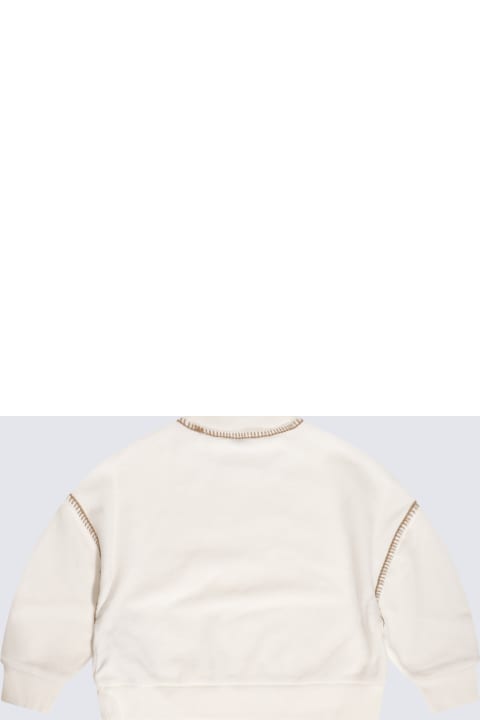 ガールズ Burberryのニットウェア＆スウェットシャツ Burberry Beige Cotton Sweatshirt