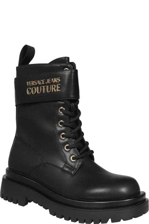 Versace Jeans Couture Boots for Women Versace Jeans Couture Lace-up Ankle Boots