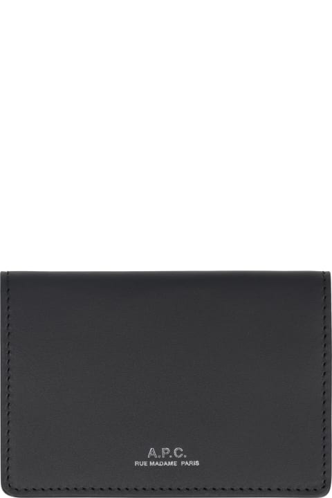 A.P.C. for Men A.P.C. Stefan Leather Card Holder